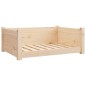 vidaXL Hundebett 75,5x55,5x28 cm Massivholz Kiefer vidaXL Hundebett 75,5x55,5x28 cm Massivholz Kiefer
