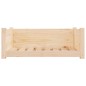 vidaXL Hundebett 75,5x55,5x28 cm Massivholz Kiefer vidaXL Hundebett 75,5x55,5x28 cm Massivholz Kiefer