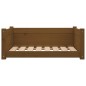 vidaXL Hundebett Honigbraun 75,5x55,5x28 cm Massivholz Kiefer vidaXL Hundebett Honigbraun 75,5x55,5x28 cm Massivholz Kiefer