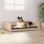 vidaXL Hundebett 95,5x65,5x28 cm Massivholz Kiefer vidaXL Hundebett 95,5x65,5x28 cm Massivholz Kiefer