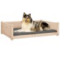 vidaXL Hundebett 95,5x65,5x28 cm Massivholz Kiefer vidaXL Hundebett 95,5x65,5x28 cm Massivholz Kiefer