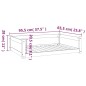 vidaXL Hundebett Weiß 95,5x65,5x28 cm Massivholz Kiefer vidaXL Hundebett Weiß 95,5x65,5x28 cm Massivholz Kiefer