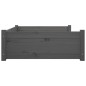 vidaXL Hundebett Grau 95,5x65,5x28 cm Massivholz Kiefer vidaXL Hundebett Grau 95,5x65,5x28 cm Massivholz Kiefer