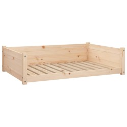 vidaXL Hundebett 105,5x75,5x28 cm Massivholz Kiefer
