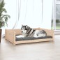 vidaXL Hundebett 105,5x75,5x28 cm Massivholz Kiefer vidaXL Hundebett 105,5x75,5x28 cm Massivholz Kiefer