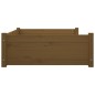 vidaXL Hundebett Honigbraun 105,5x75,5x28 cm Massivholz Kiefer vidaXL Hundebett Honigbraun 105,5x75,5x28 cm Massivholz Kiefer