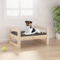 vidaXL Hundebett 55,5x45,5x28 cm Massivholz Kiefer vidaXL Hundebett 55,5x45,5x28 cm Massivholz Kiefer