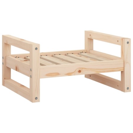 vidaXL Hundebett 55,5x45,5x28 cm Massivholz Kiefer