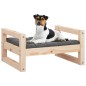 vidaXL Hundebett 55,5x45,5x28 cm Massivholz Kiefer vidaXL Hundebett 55,5x45,5x28 cm Massivholz Kiefer