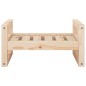 vidaXL Hundebett 55,5x45,5x28 cm Massivholz Kiefer vidaXL Hundebett 55,5x45,5x28 cm Massivholz Kiefer