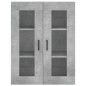 vidaXL Highboard Betongrau 69,5x34x180 cm Holzwerkstoff vidaXL Highboard Betongrau 69,5x34x180 cm Holzwerkstoff