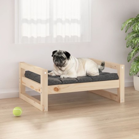 vidaXL Hundebett 65,5x50,5x28 cm Massivholz Kiefer