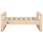 vidaXL Hundebett 65,5x50,5x28 cm Massivholz Kiefer vidaXL Hundebett 65,5x50,5x28 cm Massivholz Kiefer