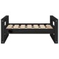 vidaXL Hundebett Schwarz 65,5x50,5x28 cm Massivholz Kiefer vidaXL Hundebett Schwarz 65,5x50,5x28 cm Massivholz Kiefer