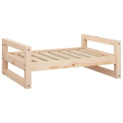 vidaXL Hundebett 75,5x55,5x28 cm Massivholz Kiefer