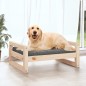 vidaXL Hundebett 75,5x55,5x28 cm Massivholz Kiefer vidaXL Hundebett 75,5x55,5x28 cm Massivholz Kiefer