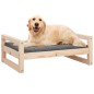 vidaXL Hundebett 75,5x55,5x28 cm Massivholz Kiefer vidaXL Hundebett 75,5x55,5x28 cm Massivholz Kiefer