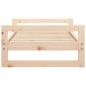 vidaXL Hundebett 75,5x55,5x28 cm Massivholz Kiefer vidaXL Hundebett 75,5x55,5x28 cm Massivholz Kiefer