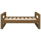 vidaXL Hundebett Honigbraun 75,5x55,5x28 cm Massivholz Kiefer vidaXL Hundebett Honigbraun 75,5x55,5x28 cm Massivholz Kiefer