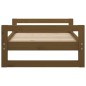 vidaXL Hundebett Honigbraun 75,5x55,5x28 cm Massivholz Kiefer vidaXL Hundebett Honigbraun 75,5x55,5x28 cm Massivholz Kiefer