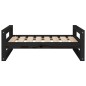 vidaXL Hundebett Schwarz 75,5x55,5x28 cm Massivholz Kiefer vidaXL Hundebett Schwarz 75,5x55,5x28 cm Massivholz Kiefer