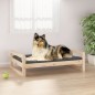 vidaXL Hundebett 95,5x65,5x28 cm Massivholz Kiefer vidaXL Hundebett 95,5x65,5x28 cm Massivholz Kiefer