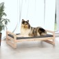 vidaXL Hundebett 95,5x65,5x28 cm Massivholz Kiefer vidaXL Hundebett 95,5x65,5x28 cm Massivholz Kiefer