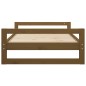 vidaXL Hundebett Honigbraun 95,5x65,5x28 cm Massivholz Kiefer vidaXL Hundebett Honigbraun 95,5x65,5x28 cm Massivholz Kiefer