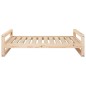 vidaXL Hundebett 105,5x75,5x28 cm Massivholz Kiefer vidaXL Hundebett 105,5x75,5x28 cm Massivholz Kiefer