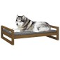 vidaXL Hundebett Honigbraun 105,5x75,5x28 cm Massivholz Kiefer vidaXL Hundebett Honigbraun 105,5x75,5x28 cm Massivholz Kiefer