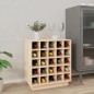 vidaXL Weinregal 55,5x34x61 cm Massivholz Kiefer vidaXL Weinregal 55,5x34x61 cm Massivholz Kiefer