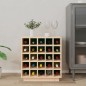 vidaXL Weinregal 55,5x34x61 cm Massivholz Kiefer vidaXL Weinregal 55,5x34x61 cm Massivholz Kiefer