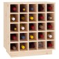 vidaXL Weinregal 55,5x34x61 cm Massivholz Kiefer vidaXL Weinregal 55,5x34x61 cm Massivholz Kiefer