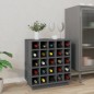 vidaXL Weinregal Grau 55,5x34x61 cm Massivholz Kiefer vidaXL Weinregal Grau 55,5x34x61 cm Massivholz Kiefer