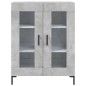 vidaXL Highboard Betongrau 69,5x34x180 cm Holzwerkstoff vidaXL Highboard Betongrau 69,5x34x180 cm Holzwerkstoff