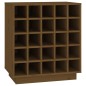 vidaXL Weinregal Honigbraun 55,5x34x61 cm Massivholz Kiefer vidaXL Weinregal Honigbraun 55,5x34x61 cm Massivholz Kiefer