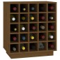 vidaXL Weinregal Honigbraun 55,5x34x61 cm Massivholz Kiefer vidaXL Weinregal Honigbraun 55,5x34x61 cm Massivholz Kiefer