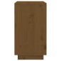 vidaXL Weinregal Honigbraun 55,5x34x61 cm Massivholz Kiefer vidaXL Weinregal Honigbraun 55,5x34x61 cm Massivholz Kiefer