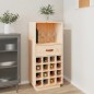 vidaXL Weinregal 45x34x100 cm Massivholz Kiefer vidaXL Weinregal 45x34x100 cm Massivholz Kiefer