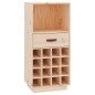 vidaXL Weinregal 45x34x100 cm Massivholz Kiefer vidaXL Weinregal 45x34x100 cm Massivholz Kiefer