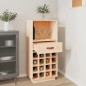 vidaXL Weinregal 45x34x100 cm Massivholz Kiefer vidaXL Weinregal 45x34x100 cm Massivholz Kiefer