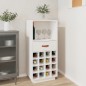 vidaXL Weinregal Weiß 45x34x100 cm Massivholz Kiefer vidaXL Weinregal Weiß 45x34x100 cm Massivholz Kiefer