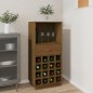 vidaXL Weinregal Honigbraun 45x34x100 cm Massivholz Kiefer vidaXL Weinregal Honigbraun 45x34x100 cm Massivholz Kiefer