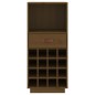 vidaXL Weinregal Honigbraun 45x34x100 cm Massivholz Kiefer vidaXL Weinregal Honigbraun 45x34x100 cm Massivholz Kiefer