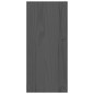 vidaXL Weinregal Grau 56x25x56 cm Massivholz Kiefer vidaXL Weinregal Grau 56x25x56 cm Massivholz Kiefer