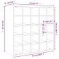 vidaXL Weinregal Honigbraun 56x25x56 cm Massivholz Kiefer vidaXL Weinregal Honigbraun 56x25x56 cm Massivholz Kiefer