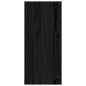vidaXL Weinregal Schwarz 56x25x56 cm Massivholz Kiefer vidaXL Weinregal Schwarz 56x25x56 cm Massivholz Kiefer