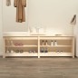 vidaXL Schuhbank 160x36,5x50 cm Massivholz Kiefer vidaXL Schuhbank 160x36,5x50 cm Massivholz Kiefer