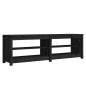 vidaXL Schuhbank Schwarz 160x36,5x50 cm Massivholz Kiefer vidaXL Schuhbank Schwarz 160x36,5x50 cm Massivholz Kiefer