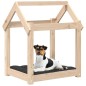 vidaXL Hundebett 61x50x70 cm Massivholz Kiefer vidaXL Hundebett 61x50x70 cm Massivholz Kiefer